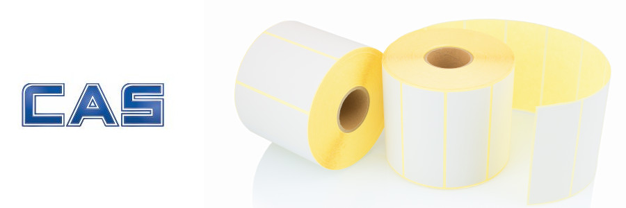 Thermoetiketten für CAS CL 5500 Thermoetiketten für CAS CL 5500