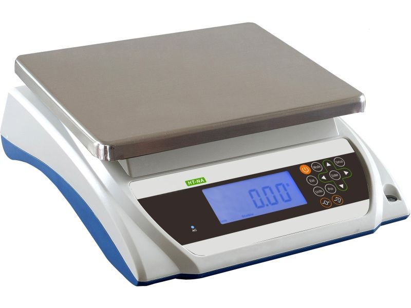 Geeichte Präzisionswaage Mestronic HT-NA-6000-XL - 0,1 Teilung