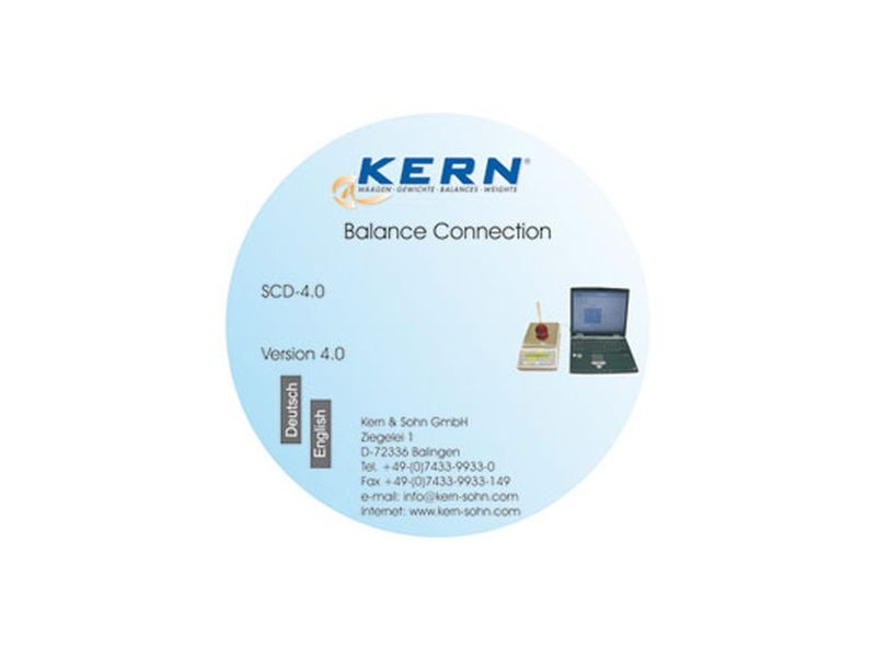 KERN SCD-4.0 Software Balance Connection