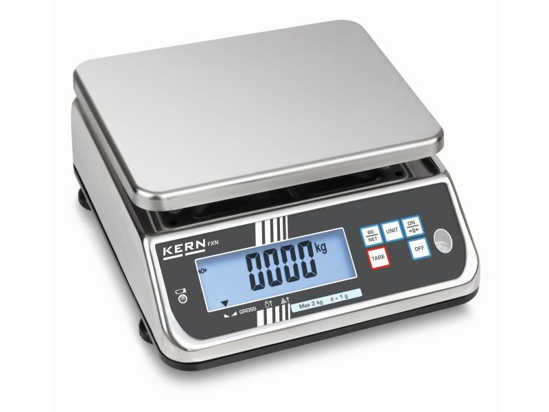 KERN FXN 3K-3 Tischwaage Max 3 kg: d=0,001 kg