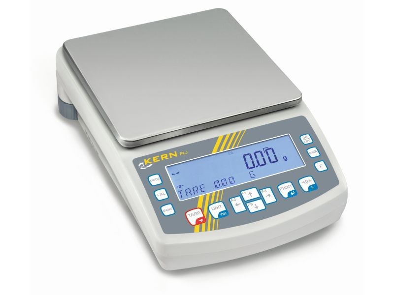 KERN PLJ 3000-2CM Präzisionswaage Max 3500 g: e=0,1 g: d=0,01 g