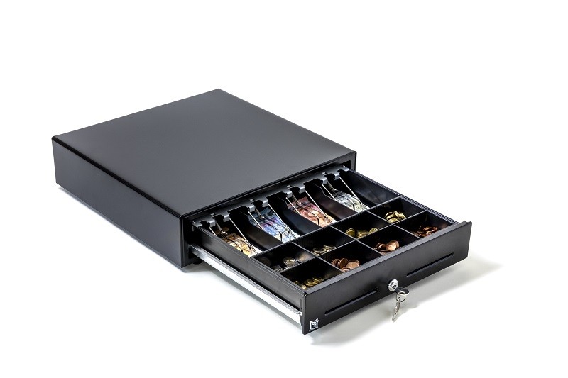 Kassenschublade Mestronic KAM-410 RJ11 schwarz