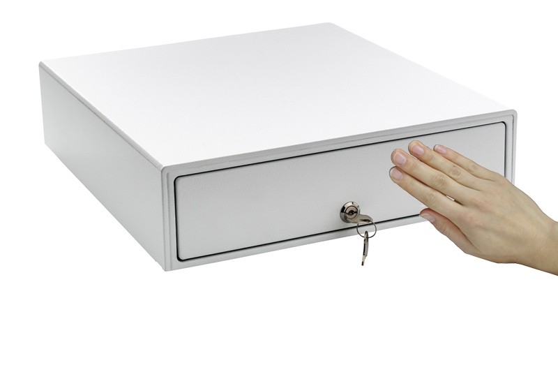 Kassenschublade KA-330 Touch, Geldlade, Kassenlade, Geldschublade weiß/weiß