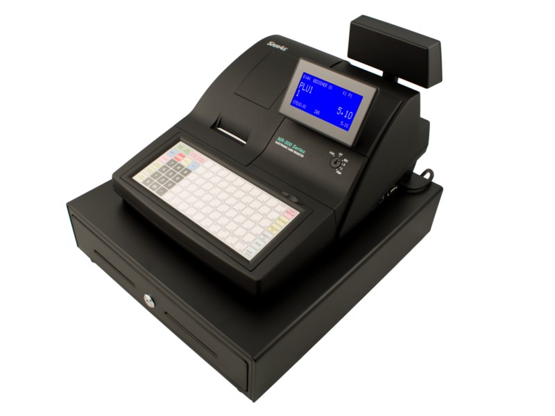 Registrierkasse Multidata Sam4s NR-510 (Flachtastatur) inkl. TSE