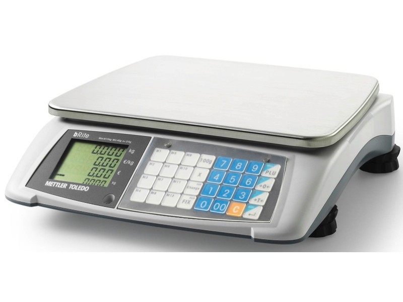 Geeichte Ladenwaage Mettler Toledo bRite Advanced Compact