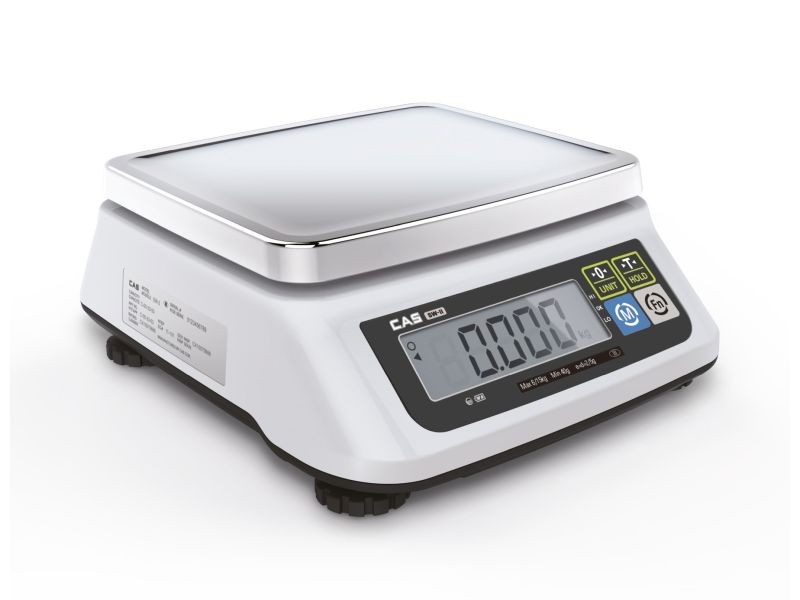 Geeichte Kontrollwaage CAS SW-II