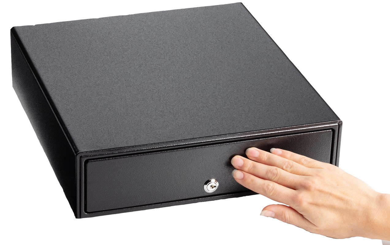Kassenschublade KA-330 Touch, Geldlade, Kassenlade, Geldschublade schwarz/schwarz