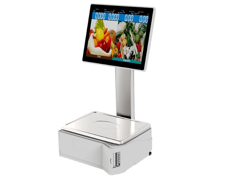 Geeichte Etikettendruckende Ladenwaage ACL-TS5EV