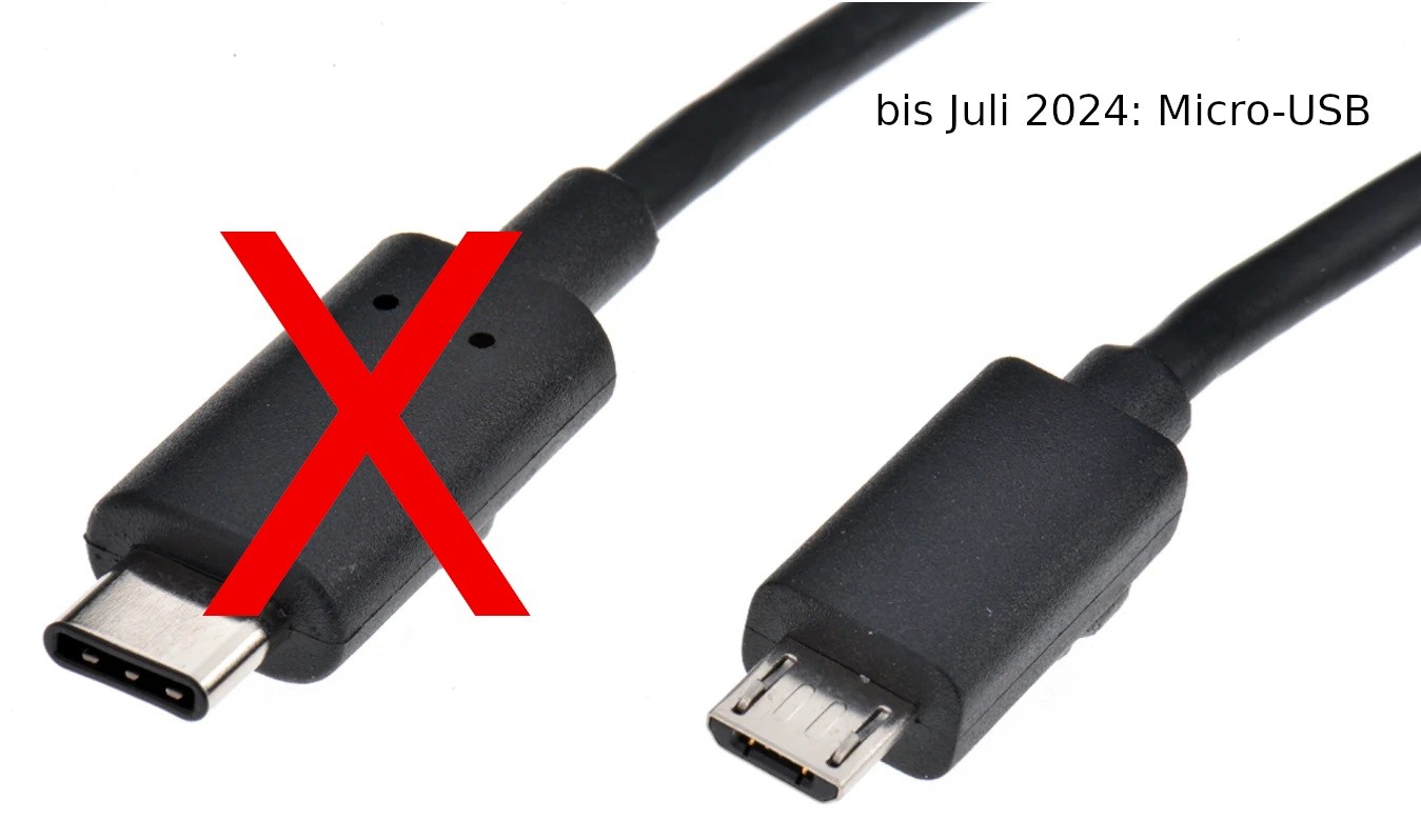 Netzteil für Ladenwaage WKA-PS für Waagen bis 07/2024 Anschluss: Micro-USB