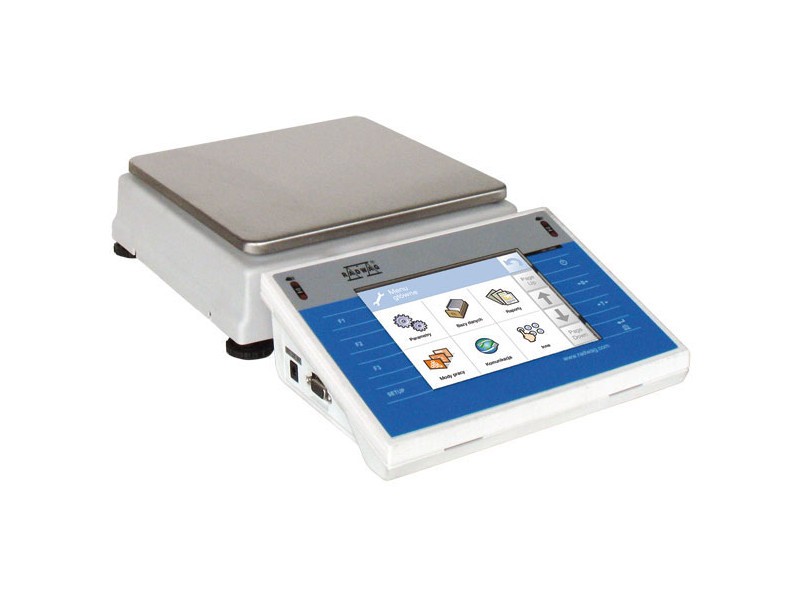 Geeichte Multifunktionswaage Radwag WPY D2